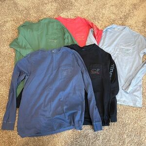 Set of 5 long sleeve shirts
